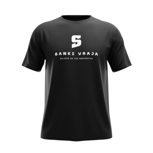 tricou sanki model 1 negru